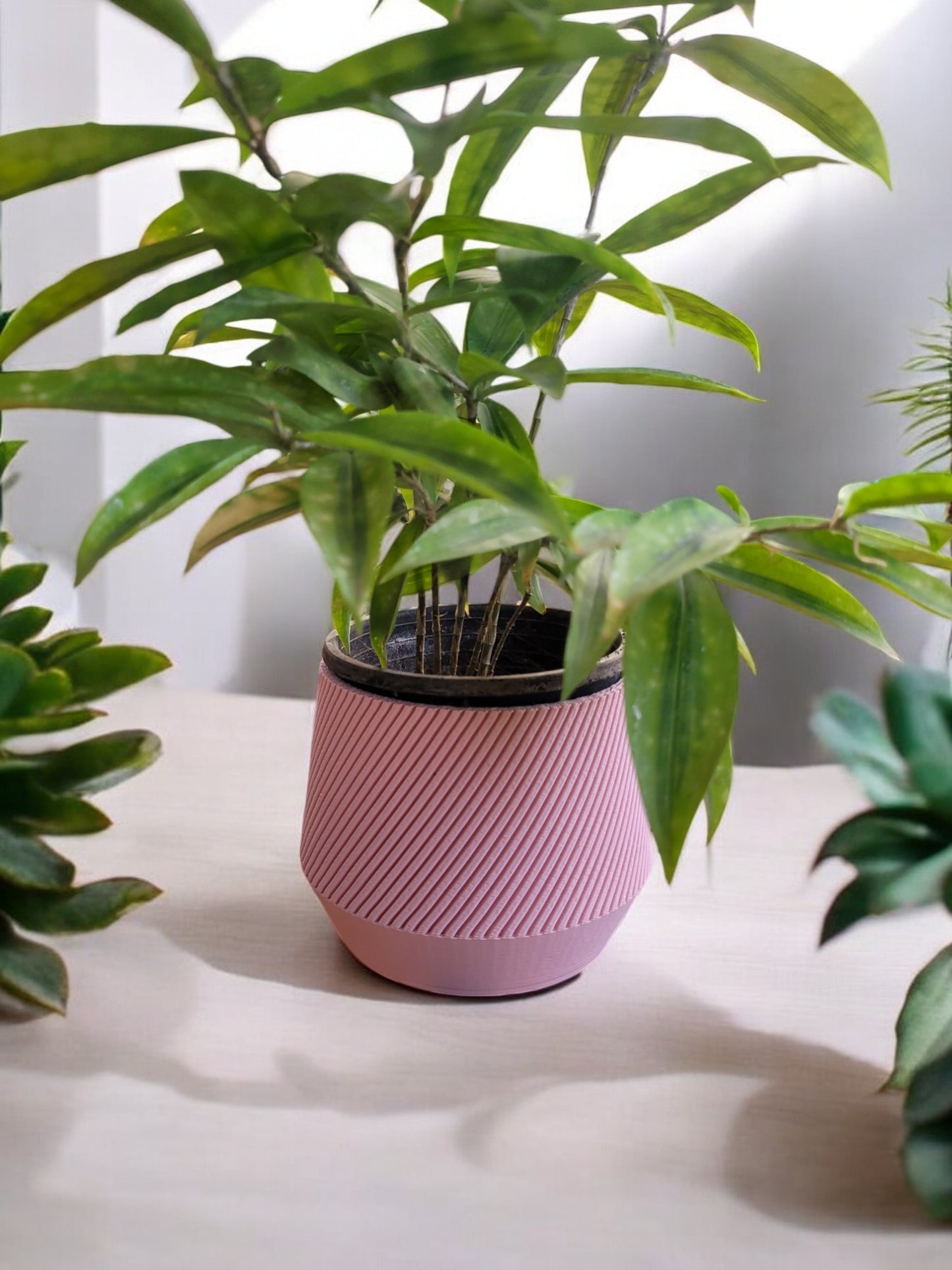 Conical Swirl Planter