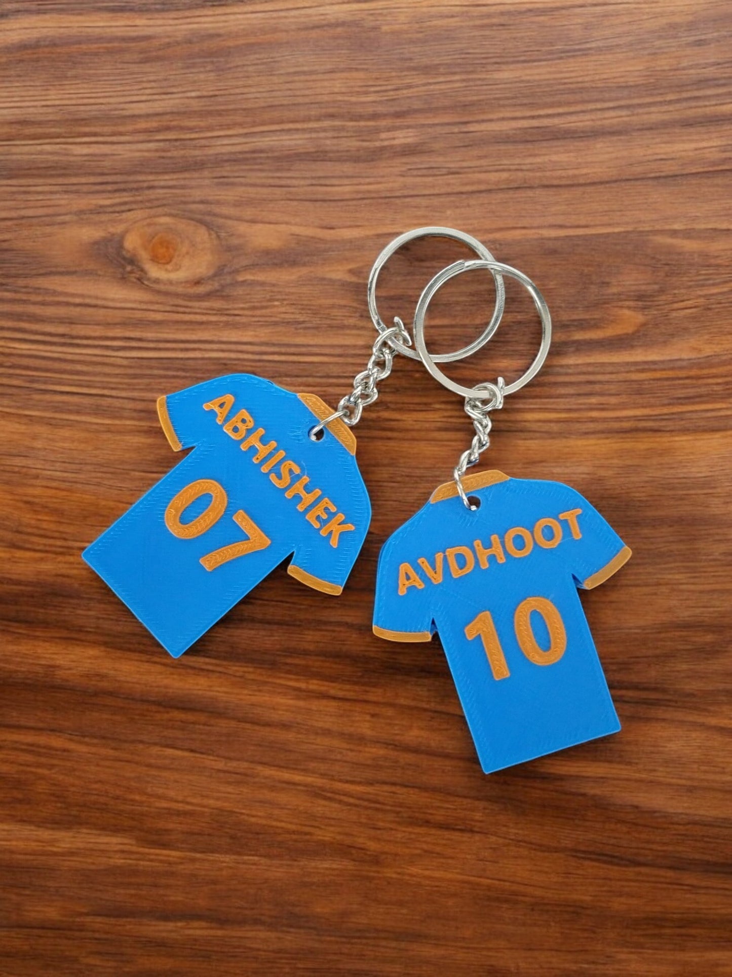 Customized Sports Jersey Keychain