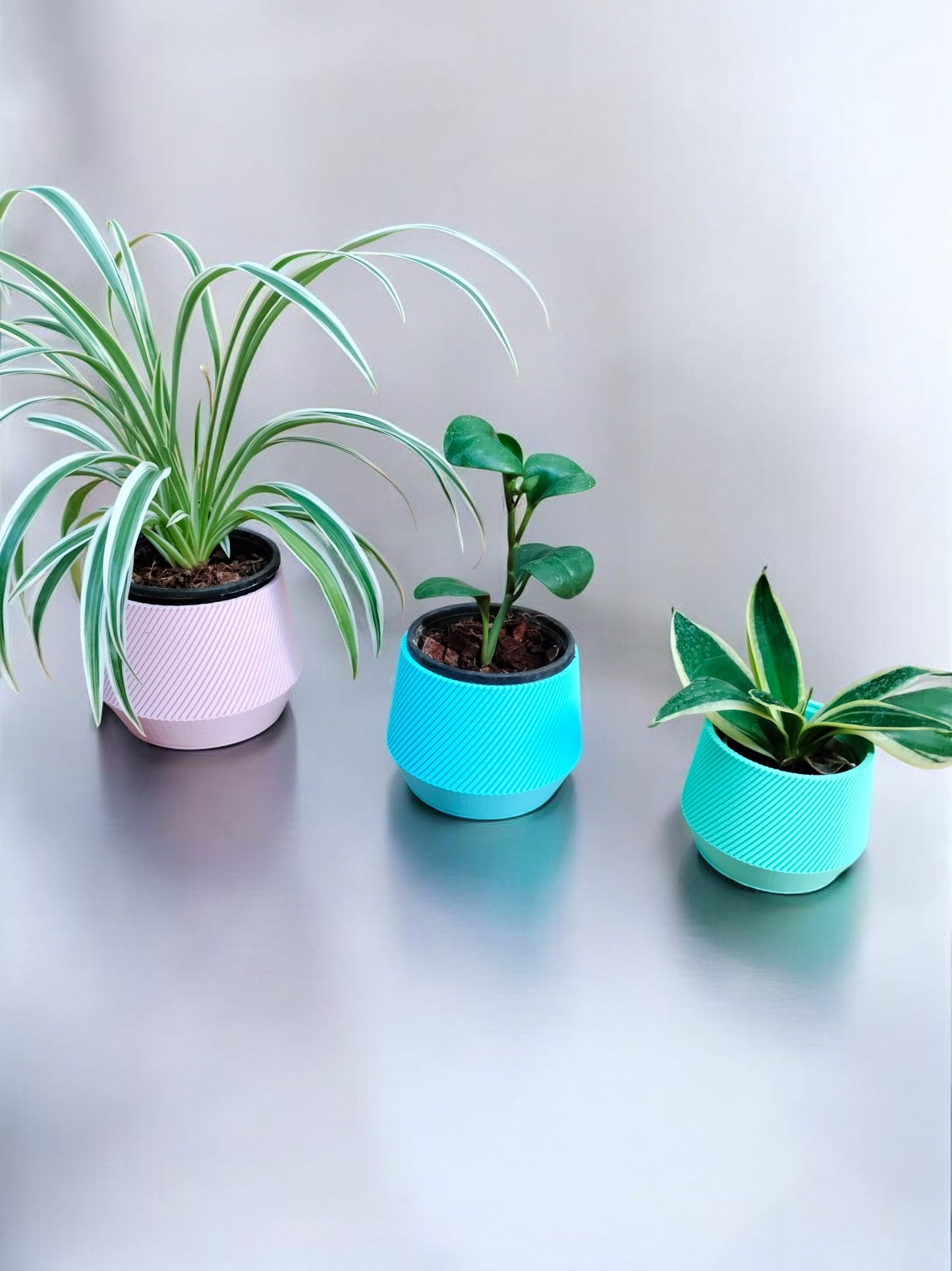 Conical Swirl Planter