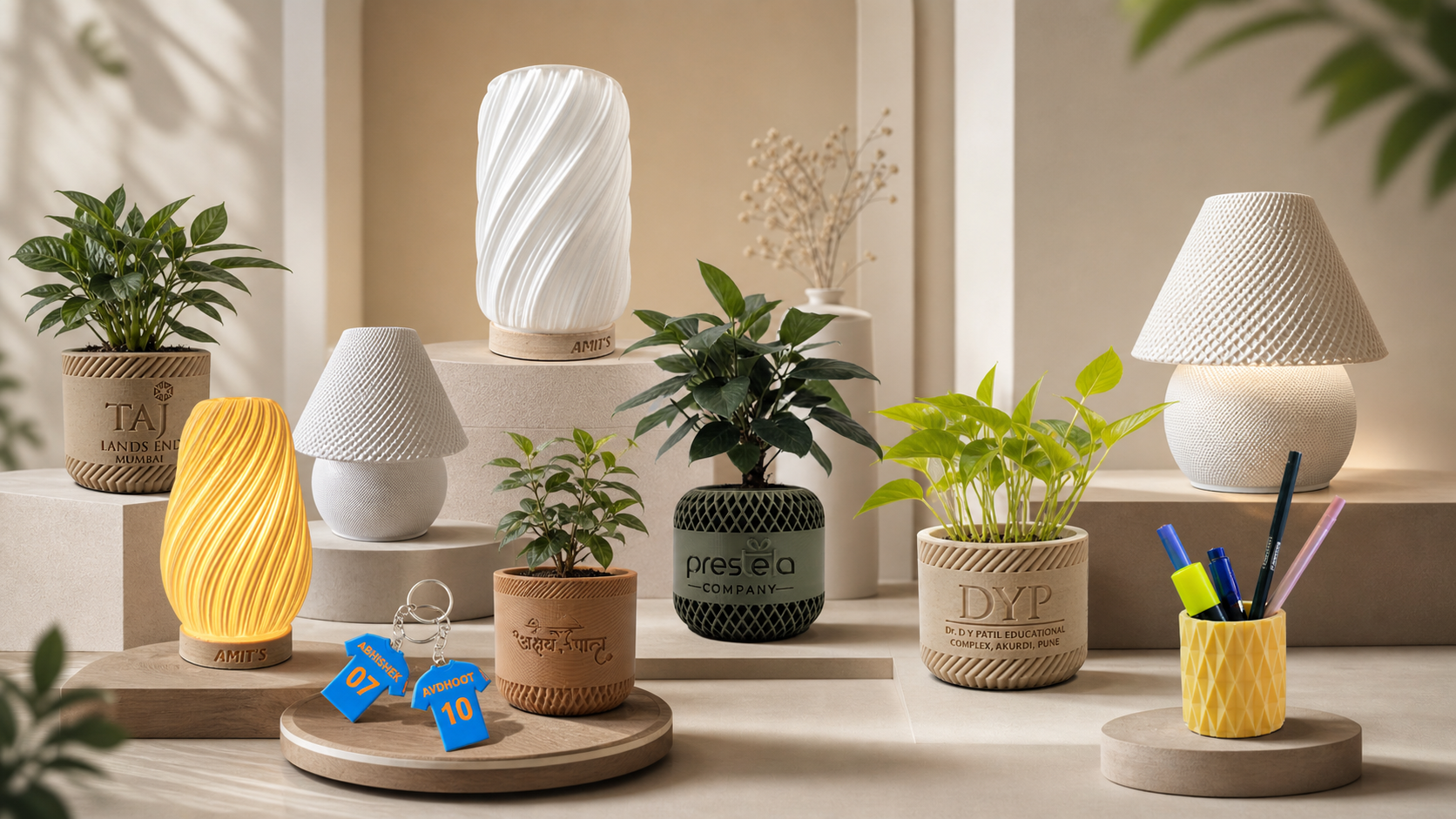 Layercraft customized 3D printed products